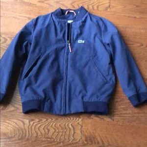 EUC Lacoste Spring Jacket Boys 6 Light Weight
